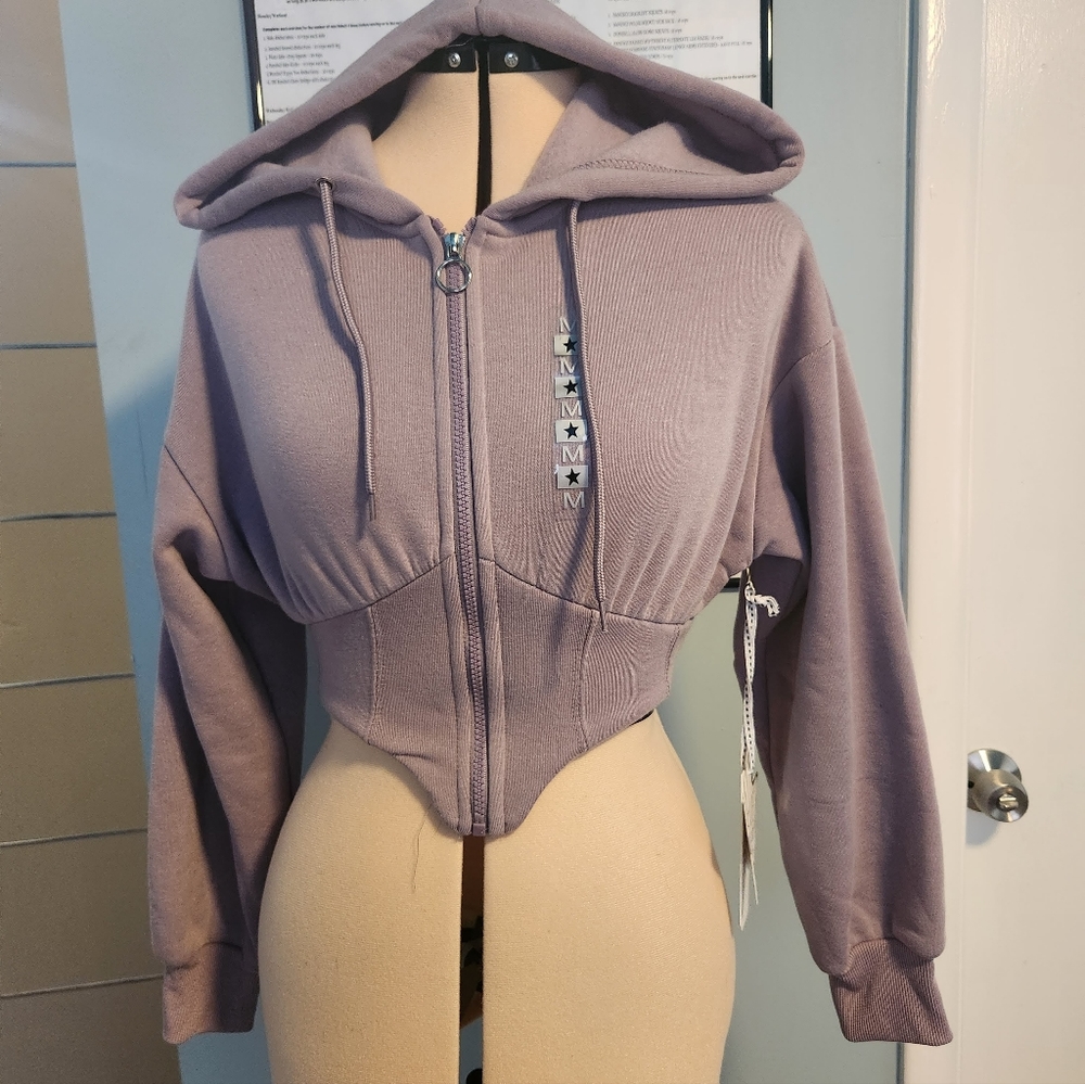 Roma Concept by Rosee Purple Hoodie
